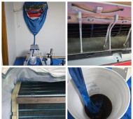 천안불당동 벽걸이에어컨 곰팡이 오염 깨끗하게 …