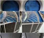 삼성김연아에어컨 완전분해청소 전 후