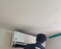 아산벽걸이에어컨분해청소